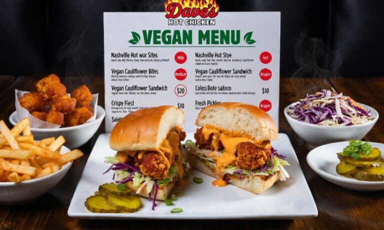 Dave's Hot Chicken Vegan Menu