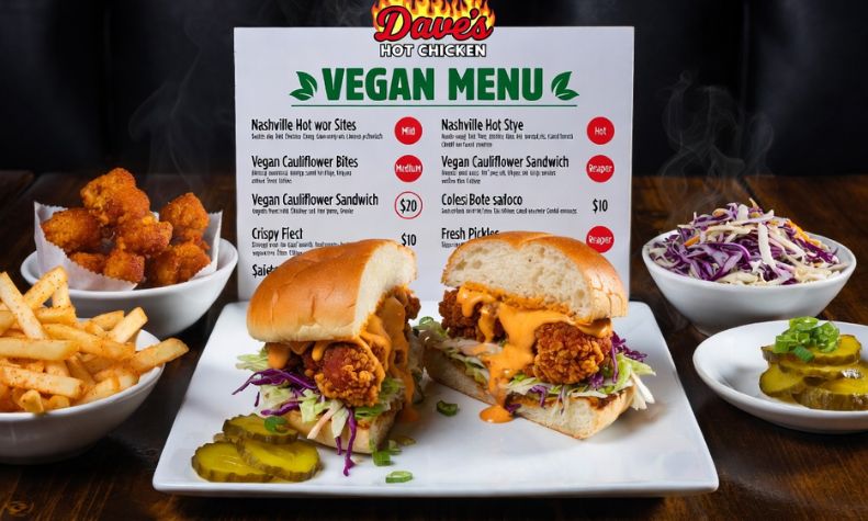 Dave's Hot Chicken Vegan Menu