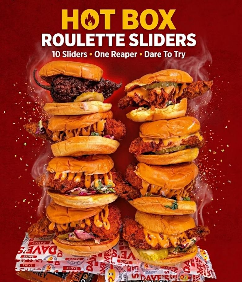 "HOT BOX ROULETTE SLIDERS