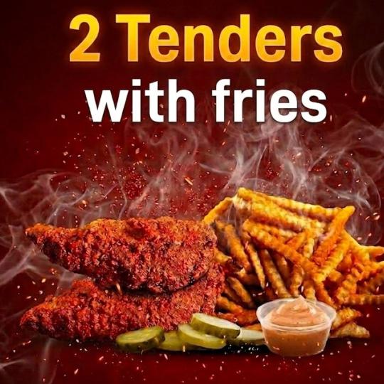 2 Tenders with Fries