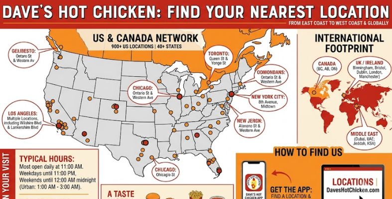 Dave's Hot Chicken Locations